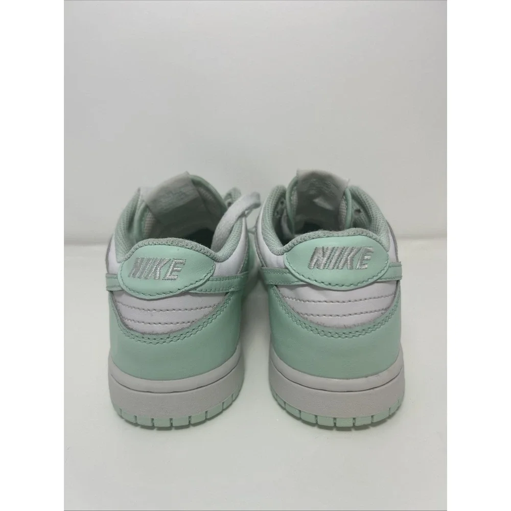 Nike Dunk Low Sneakers Youth Size 3Y, Women's Sz 4.5 White/Mint Foam FZ3536-100